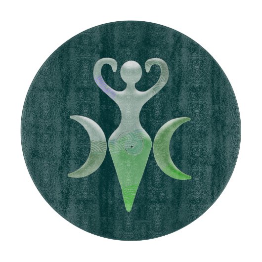 Triple Goddess Schneidebrett (Vorderseite)