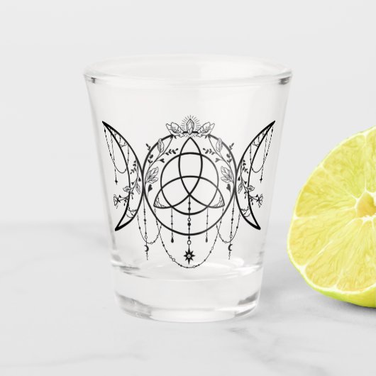 Triple Goddess Shot Glass Schnapsglas (Vorderseite)