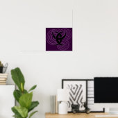 Triple Goddess Symbol Posters Poster (Heimbüro)