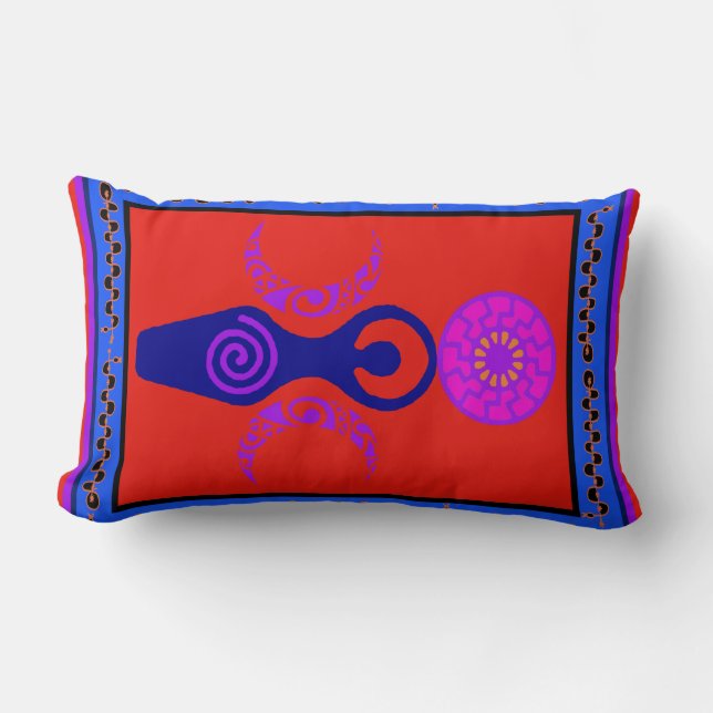 Triple Goddess Throw Kissen (Vorderseite)
