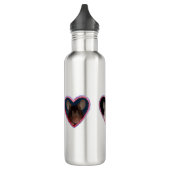 Triple Heart Mice Water Flasche Edelstahlflasche (Links)
