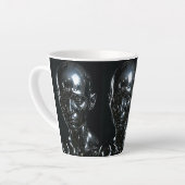 Triple Identity Chrome Kunst Milchtasse (Linke Ecke)