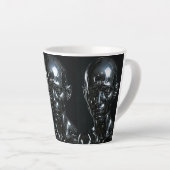 Triple Identity Chrome Kunst Milchtasse (Rechte Ecke)