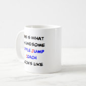 Triple-Jump-Coach, phantastisch Kaffeetasse (Vorderseite Links)