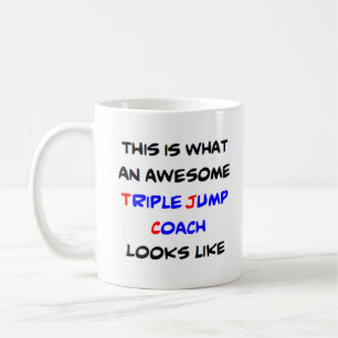 Triple-Jump-Coach, phantastisch Kaffeetasse
