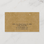 Triple Moon - Aquarellkristalle Visitenkarte (Rückseite)