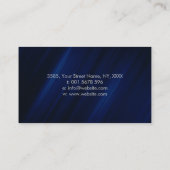 Triple Moon - Baum des Lebens Ornament Business Ca Visitenkarte (Rückseite)