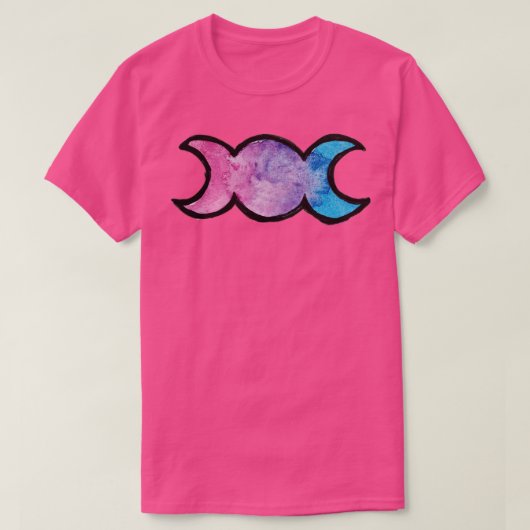 Triple Moon Goddess2 T-Shirt (Design vorne)