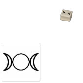 Triple Moon Goddess Briefmarke Gummistempel (Stempel)