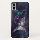 Triple Moon Goddess Luna Universe Case-Mate iPhone Hülle (Rückseite)