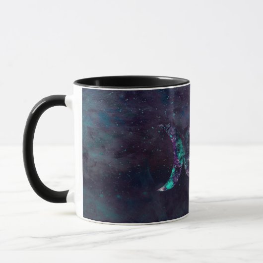 Triple Moon Goddess Luna Universe Custom Tasse (Links)
