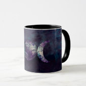 Triple Moon Goddess Luna Universe Custom Tasse (VorderseiteRechts)