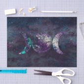 Triple Moon Goddess Luna Universe Party Packaging Seidenpapier (Handwerk)