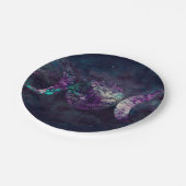 Triple Moon Goddess Luna Universe Party Pappteller (Schrägansicht)