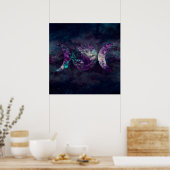 Triple Moon Goddess Luna Universe Poster (Küche)