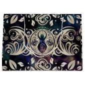 Triple Moon Goddess Moonlight lila #1 Große Geschenktüte (Vorderseite)