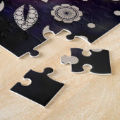 Triple Moon Goddess Moonlight lila #1 Puzzle (Seite)