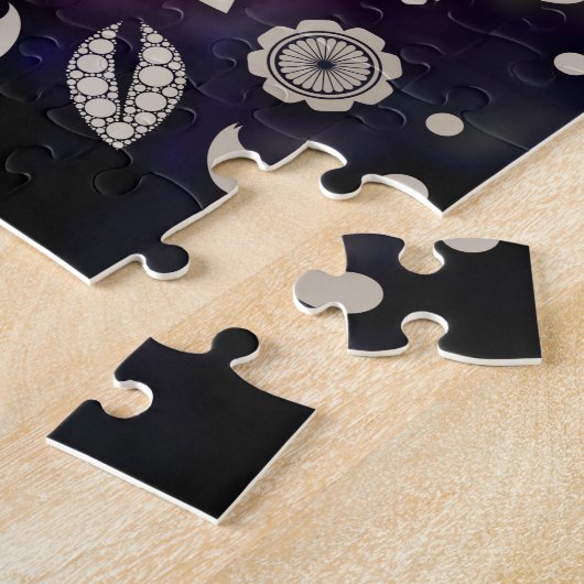 Triple Moon Goddess Moonlight lila #1 Puzzle (Seite)