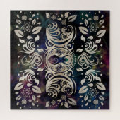 Triple Moon Goddess Moonlight lila #1 Puzzle (Horizontal)