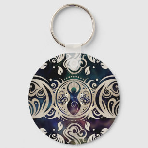 Triple Moon Goddess Moonlight lila #1 Schlüsselanhänger