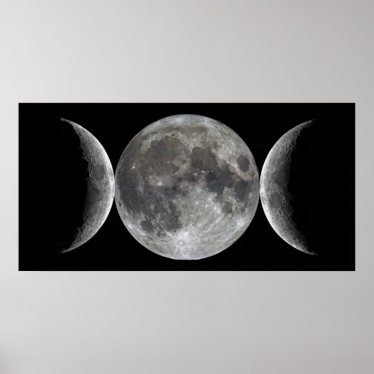 Triple Moon Goddess Poster (Vorne)