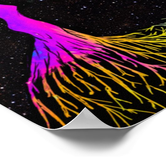 Triple Moon Goddess Poster (Ecke)