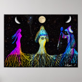 Triple Moon Goddess Poster (Vorne)