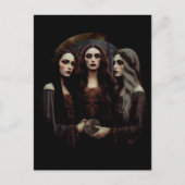 Triple Moon Goddess Postkarte (Vorderseite)
