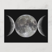 Triple Moon Goddess Postkarte (Vorderseite)