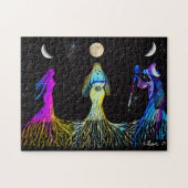 Triple Moon Goddess Puzzle (Horizontal)