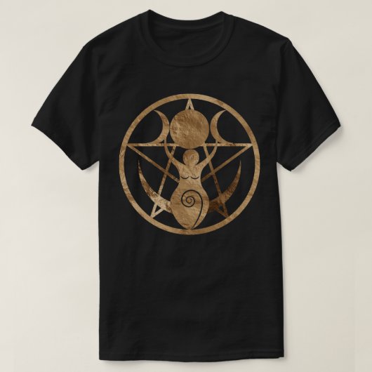 Triple Moon Goddess T-Shirt (Design vorne)
