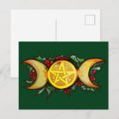 Triple Moon Holly Weihnachten Art (Vorne/Hinten)