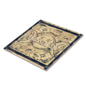 Triple Moon Illus. Uraltes Altar-Tile Fliese (Seite)