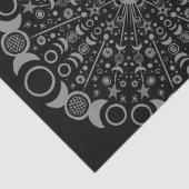 Triple Moon Mandala Seidenpapier (Ausschnitt)