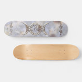 Triple Moon Moonstone Goddess Skateboard (Horizontal)