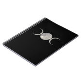 Triple Moon Notebook Notizblock (Linke Seite)