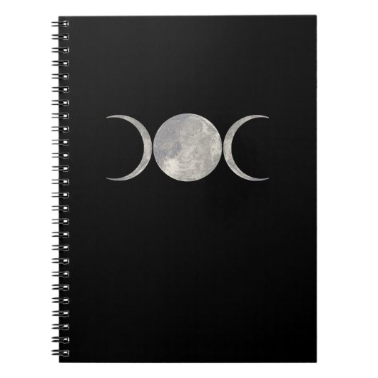 Triple Moon Notebook Notizblock (Vorderseite)