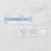 Triple Moon Opal Mini Visitenkarte (Vorne/Hinten)