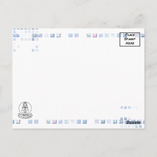 Triple Moon Opal Postkarte (Rückseite)