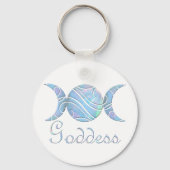 Triple Moon Opal Schlüsselanhänger (Vorderseite)