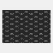 Triple Moon Pentagramm Geschenkpapier Set (Vorderseite)