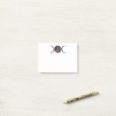 Triple Moon Post-it-Notizen Post-it Klebezettel (Auf Schreibtisch)