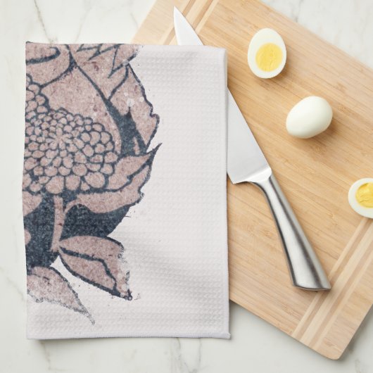 Triple Moon Symbol Goddess Mucha Feminist Art Geschirrtuch (Viertel Falte)