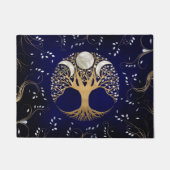 Triple Moon - Tree of life Ornament Fußmatte (Vorderseite)