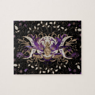 Triple Moon - Triple Goddess Amethyst Moonlight Puzzle