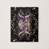 Triple Moon - Triple Goddess Amethyst Moonlight Puzzle (Vertikal)