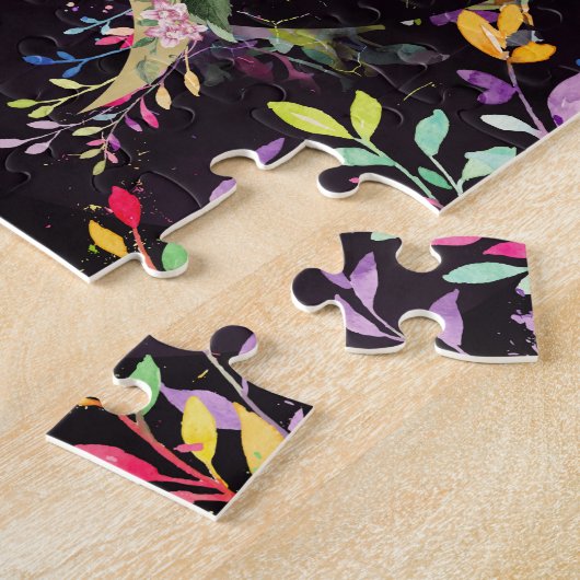 Triple Moon - Triple Goddess - Aquarell Puzzle (Seite)