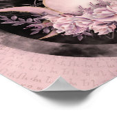 Triple Moon - Triple Goddess - Gentle Floral Poster (Ecke)