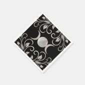 Triple Moon - Triple Goddess - Mutter von Pearl Serviette (Ecke)