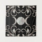 Triple Moon - Triple Goddess - Mutter von Pearl Wandteppich (Vorderseite)